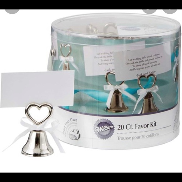 - Wilton silver bell wedding favors 20 count - Picture 1 of 5